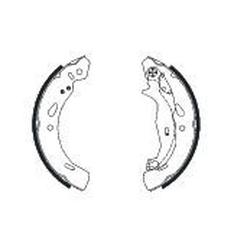 Mintex Brake Shoe Set Axle Kit MFR581