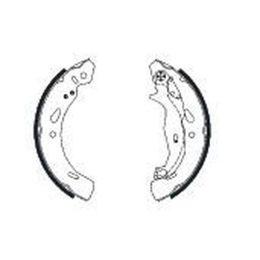 Mintex Brake Shoe Set Axle Kit MFR581