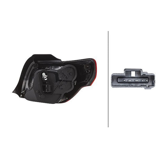 Hella Tail Light / Lamp PY21W Left 2VA 354 675-011