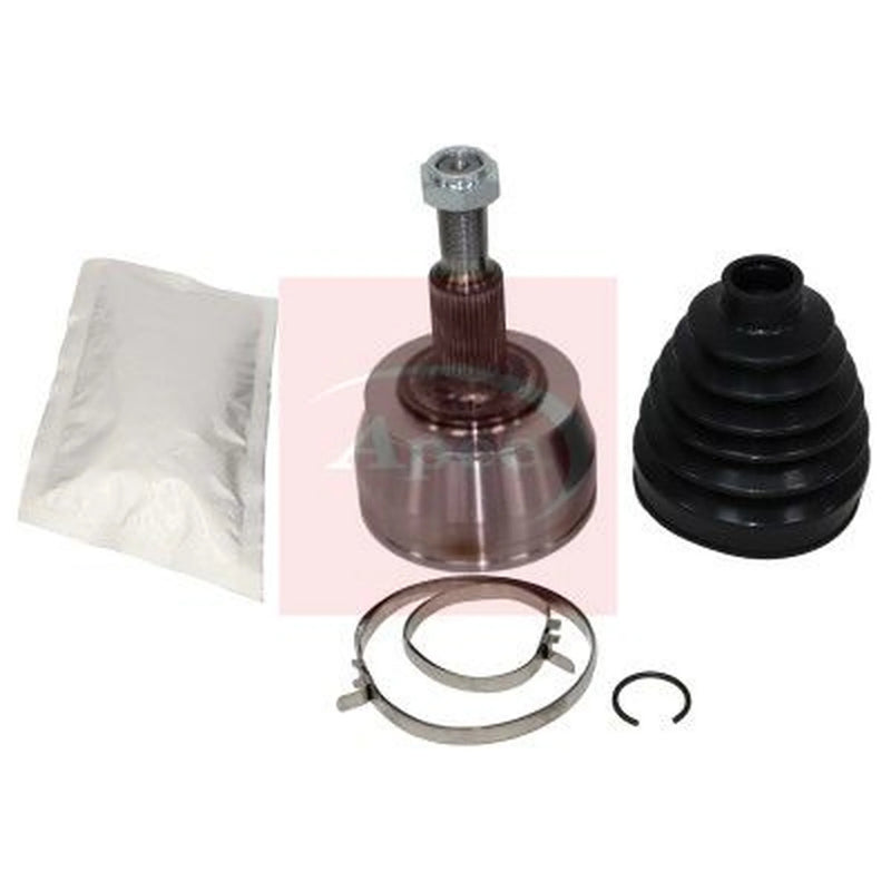 Apec CV Axle Shaft Assembly Wheel Side ACV1301
