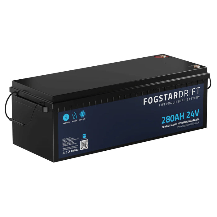 Fogstar 24v 280Ah - LiFeP04 Battery - Dyna-mo Solar - Van Life Living