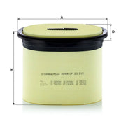MANN-FILTER Engine Air Filter CP 23 210