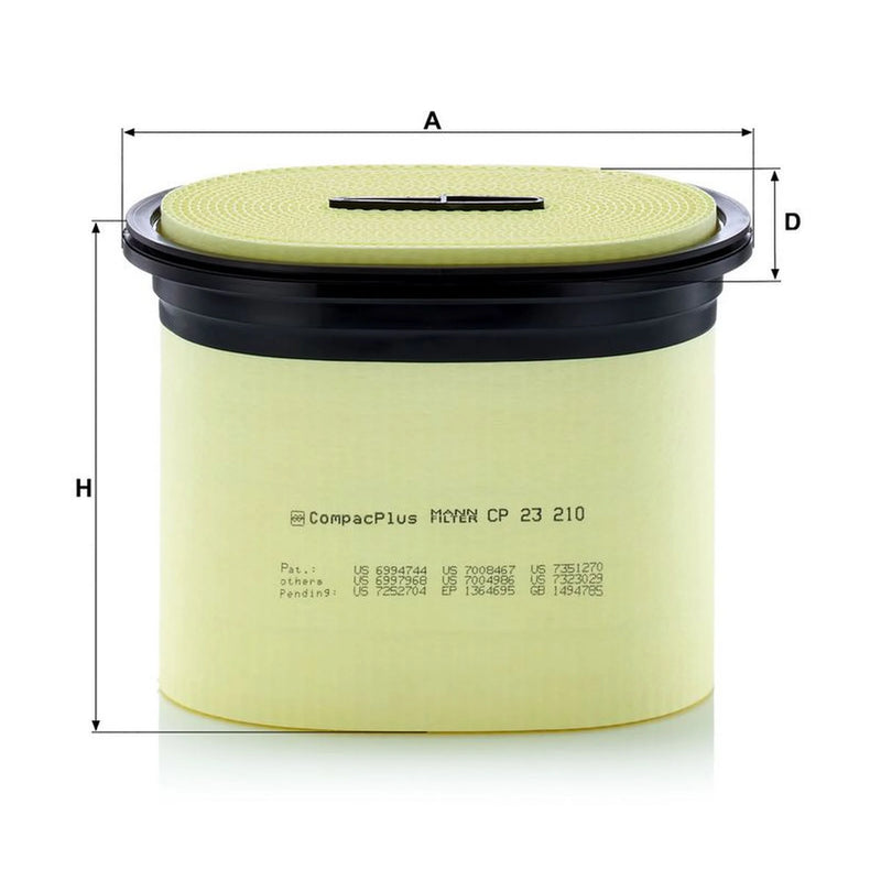 MANN-FILTER Engine Air Filter CP 23 210