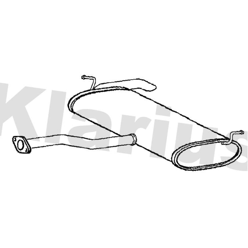 Klarius Box With Tail Pipe Rear KA94W