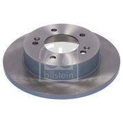 Febi 2 x Solid Rear Brake Discs 108432-x2