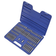 Sealey TRX-Star/Security TRX-Star/Hex/Ribe/Spline Bit Set 74pc 3/8" & 1/2"Sq Dri Sealey  - Town Parts