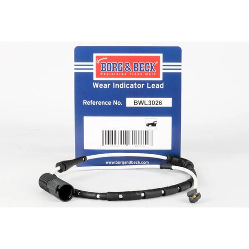 Borg & Beck Brake Pad Wear Sensor Front BWL3026