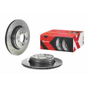 Brembo Xtra 2 x Perforated/Vented Rear Brake Discs 09.9425.1X-x2