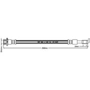 Abtex Brake Hydraulic Hose Line outer ABH1225L