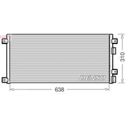 Denso Air Conditioning Condenser fits Iveco Daily III 1999-2007