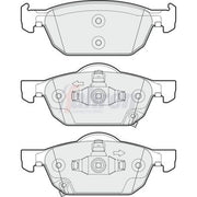 Fahren Front & Rear Brake Discs & Pads fits Honda Accord VIII 2008-2015 2.2