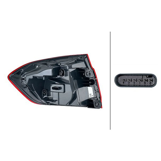 Hella Tail Light / Lamp LED Right 2SD 012 147-421