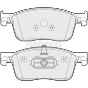 Fahren Front Brake Pad Set fits Citroën C4 Spacetourer 2018-2019 1.2 1.5 1.6 2.0