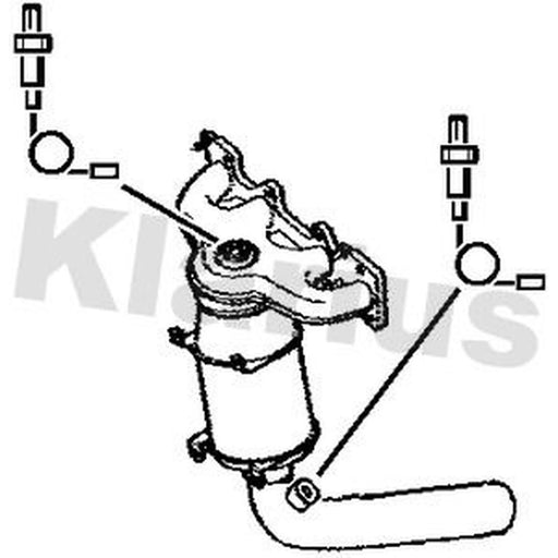 Klarius Catalyst Type Approved With Pipe 323686