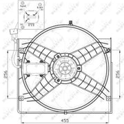 NRF Engine Cooling Fan 47442