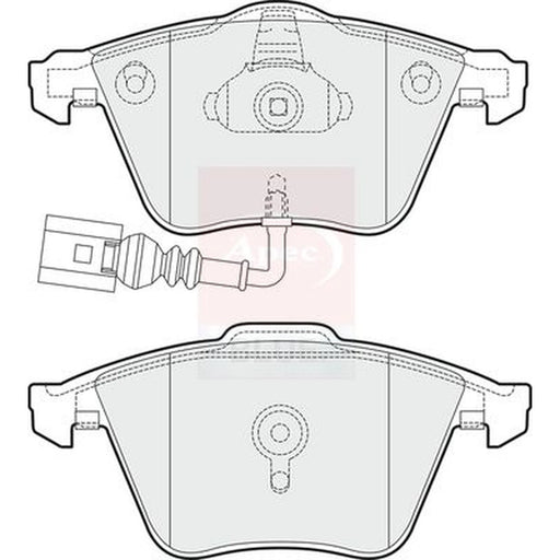 Apec Front Brake Pad Set PD3580