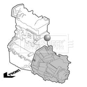 Borg & Beck Engine Mount Mounting BEM4198