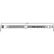 Abtex Brake Hydraulic Hose Line Right ABH1042