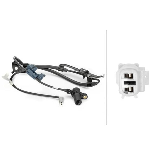 Hella ABS Wheel Speed Sensor Front 6PU 230 040-731