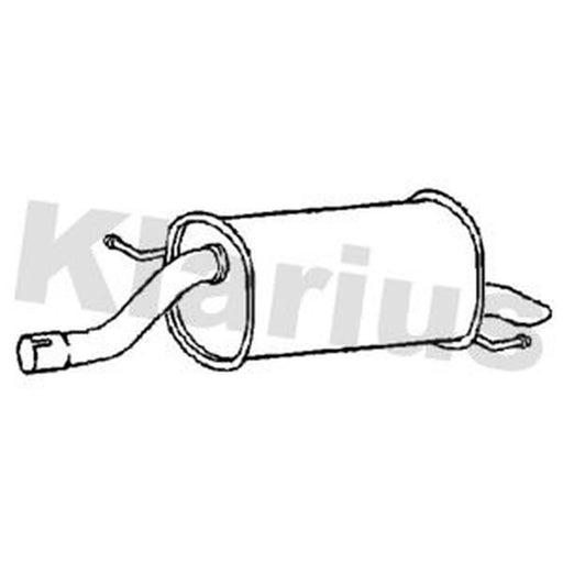 Klarius Box With Tail Pipe Rear FT914T
