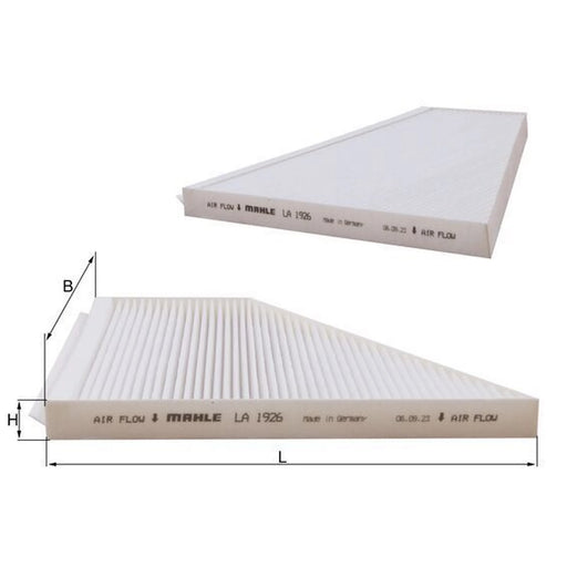 Mahle Cabin Air Filter (Pollen Filter) LA 1926