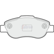 Fahren Front Brake Pad Set fits Fiat Panda 2003-2004 1.2 1.3