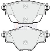 Fahren Rear Brake Pad Set fits Citroën C4 Grand Picasso II 2013-2018 1.2 1.6 2.0