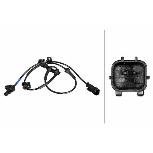 Hella ABS Wheel Speed Sensor Front 6PU 358 219-281