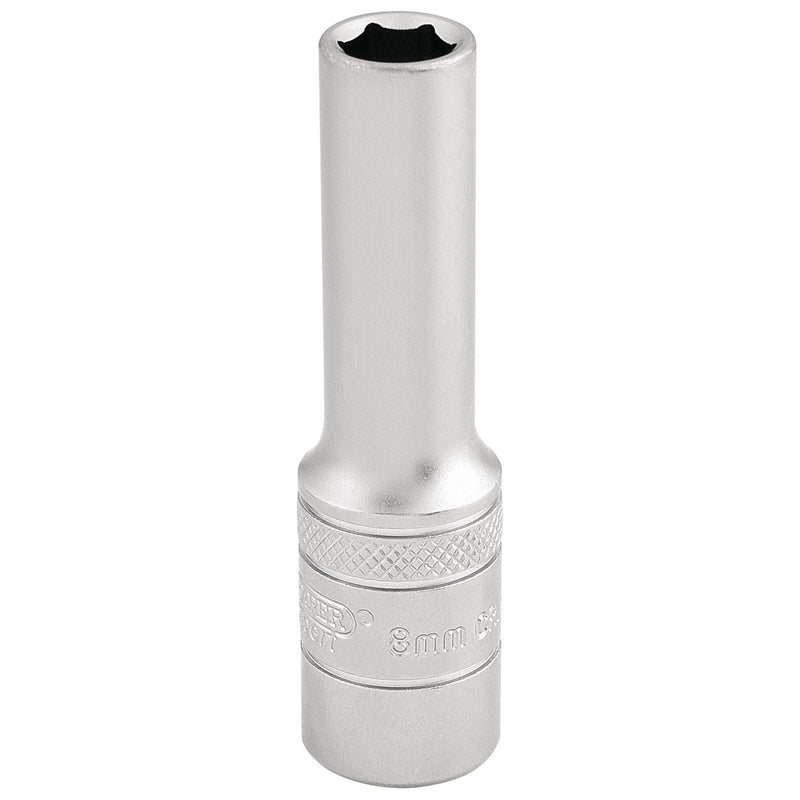 Draper 6 Point Metric Deep Socket, 3/8" Sq. Dr., 8mm 16578 Draper  - Town Parts