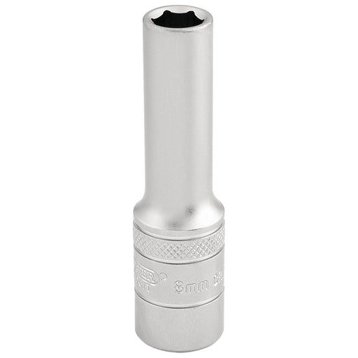 Draper 6 Point Metric Deep Socket, 3/8" Sq. Dr., 8mm 16578 Draper  - Town Parts