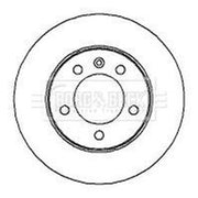 Borg & Beck 2 x Solid Rear Brake Discs BBD4296-x2