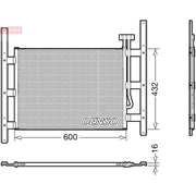 Denso Air Conditioning Condenser DCN99067