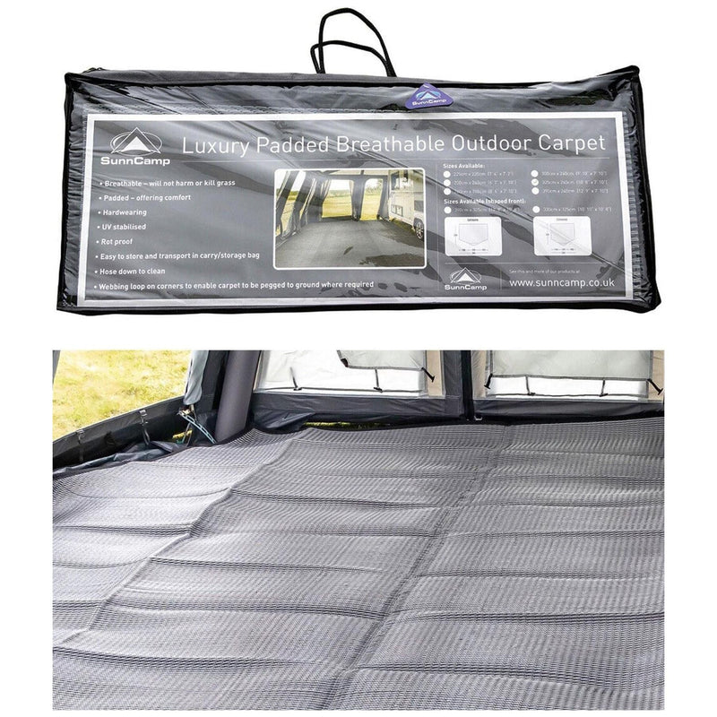 Awning Carpet Sunncamp Swift / Dash 220 Luxury Padded 220cm x 240cm - SunnCamp - Van Life Living
