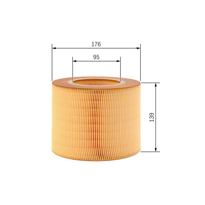 Bosch Engine Air Filter 1 457 433 590