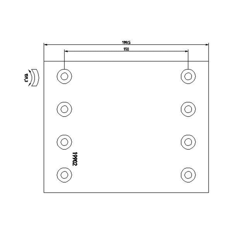 Textar Textar Cv Brake Lining Set 1990210 0309219080 1990210