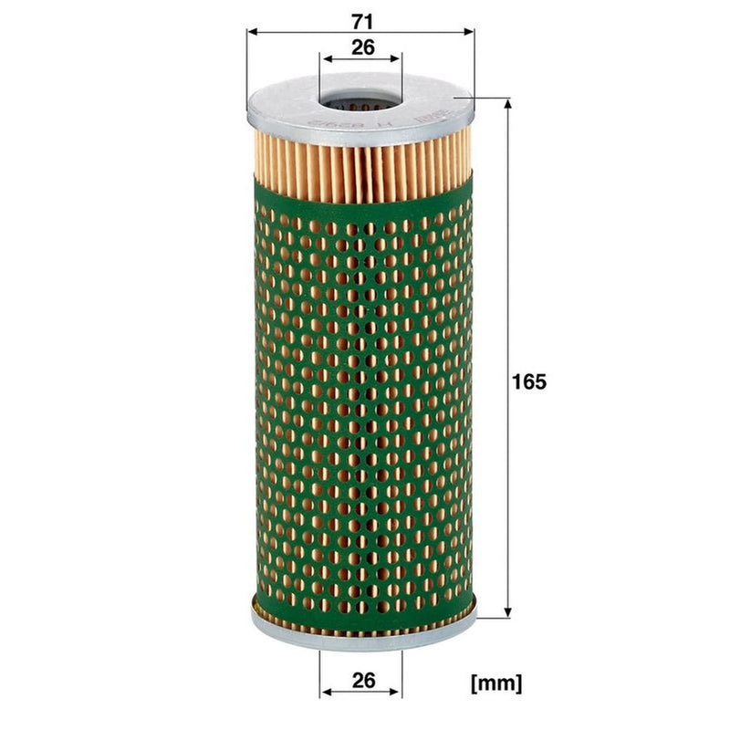 MANN-FILTER Engine Oil Filter H 829/2