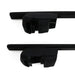 Roof Bars Rack Black fits Volkswagen Id.4 2020-Onwards for Flush Rails 75KG - Omtec - Van Life Living