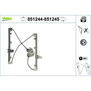 Valeo Electric Window Regulator Lifter Left Front 851244