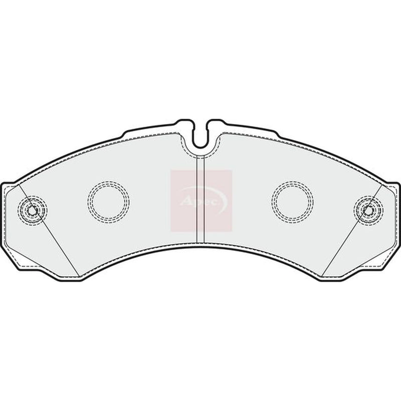 Apec Rear Brake Pad Set PAD1922