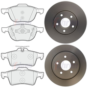 Fahren Front & Rear Brake Discs & Pads fits Ford C-Max II 2010-2019 1.5 1.6