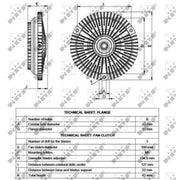 NRF Radiator Fan Clutch 49530