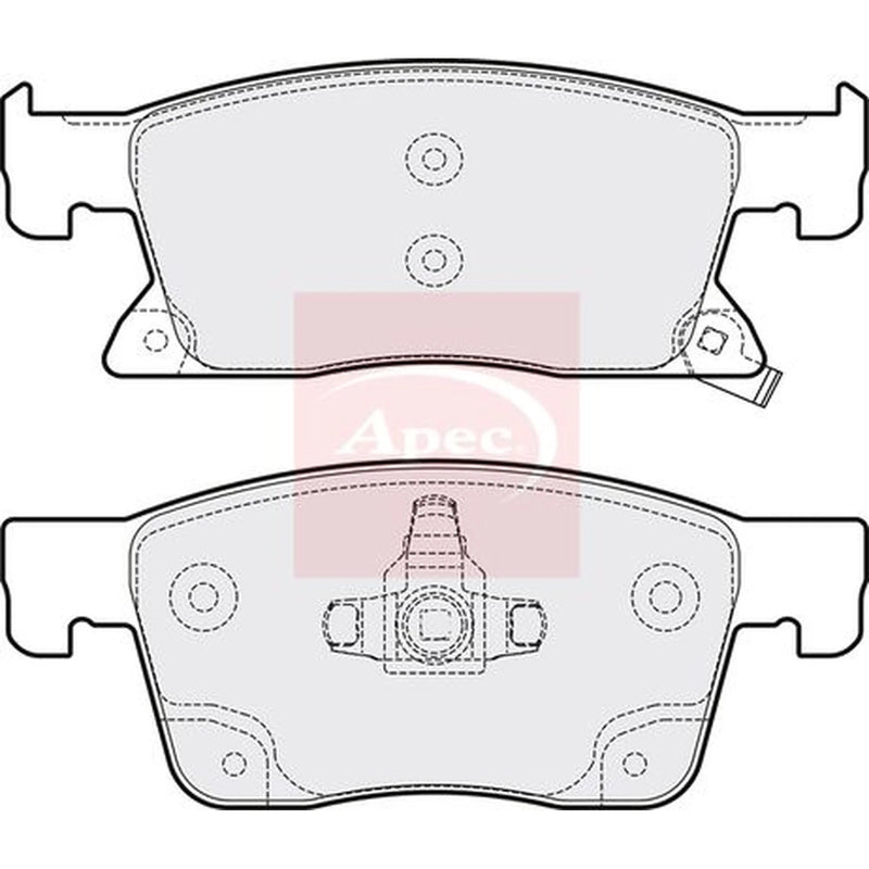 Apec Front Brake Pad Set PAD2101
