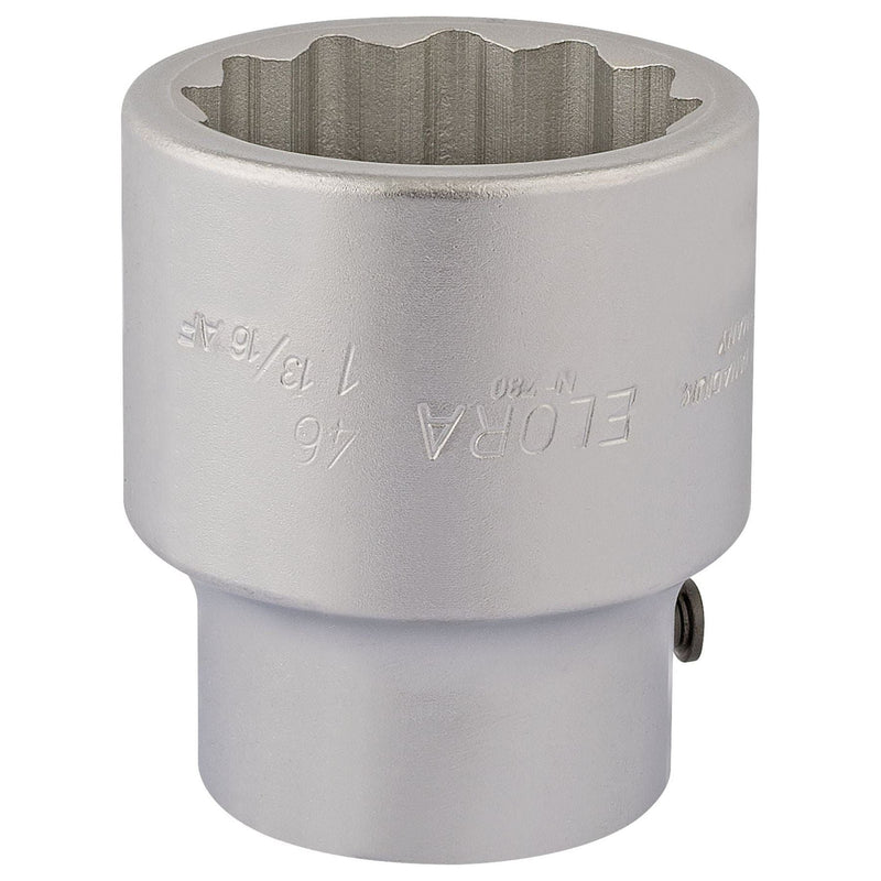 Draper Elora Bi-Hexagon Socket, 1" Sq. Dr., 46mm 67476 Draper  - Town Parts