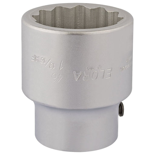 Draper Elora Bi-Hexagon Socket, 1" Sq. Dr., 46mm 67476 Draper  - Town Parts
