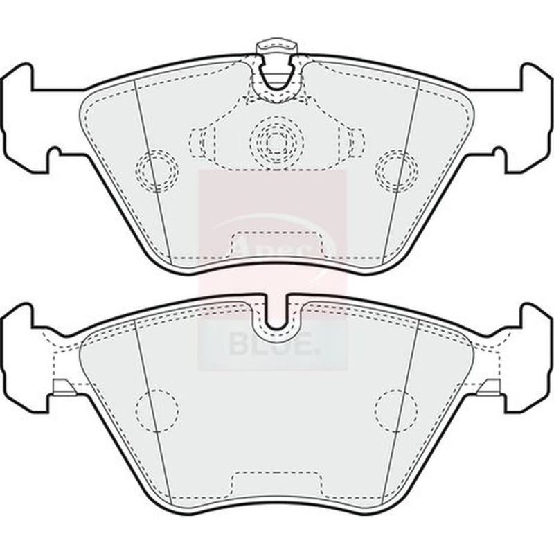 Apec Front Brake Pad Set PD3420