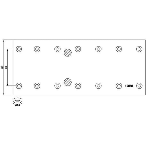 DON Don Cv Brake Lining Set SY202261S7141