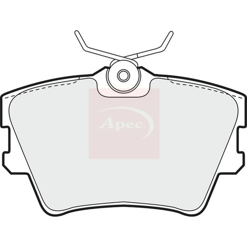 Apec Rear Brake Pad Set PAD905