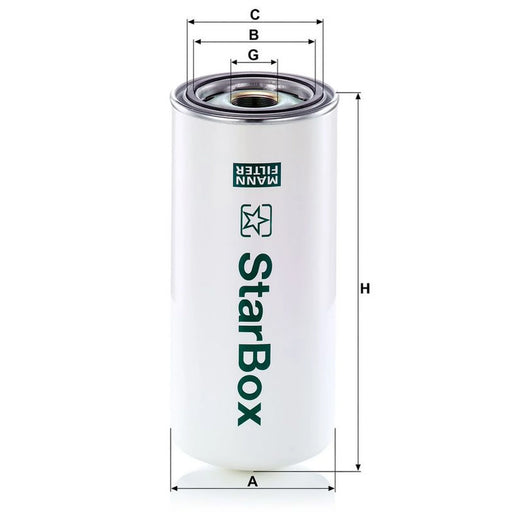 MANN-FILTER Ef 136mm LB 13 145/20