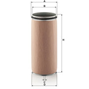 MANN-FILTER Secondary Engine Air Filter CF 2100/1