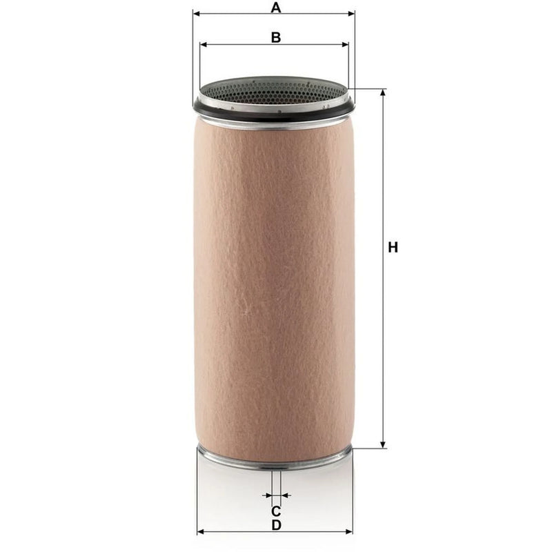 MANN-FILTER Secondary Engine Air Filter CF 2100/1